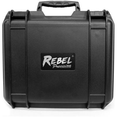 Rebel Small Polymer Hard Case (Wave/PnP Foam) - IP67 Waterproof, Flight-Ready