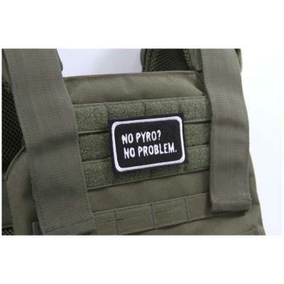 velcro airsoft patch - no pyro? no problem.