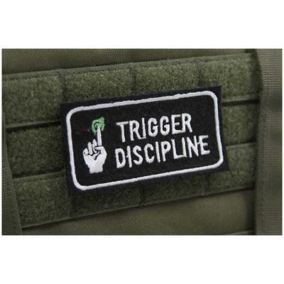 velcro airsoft patch - trigger discipline