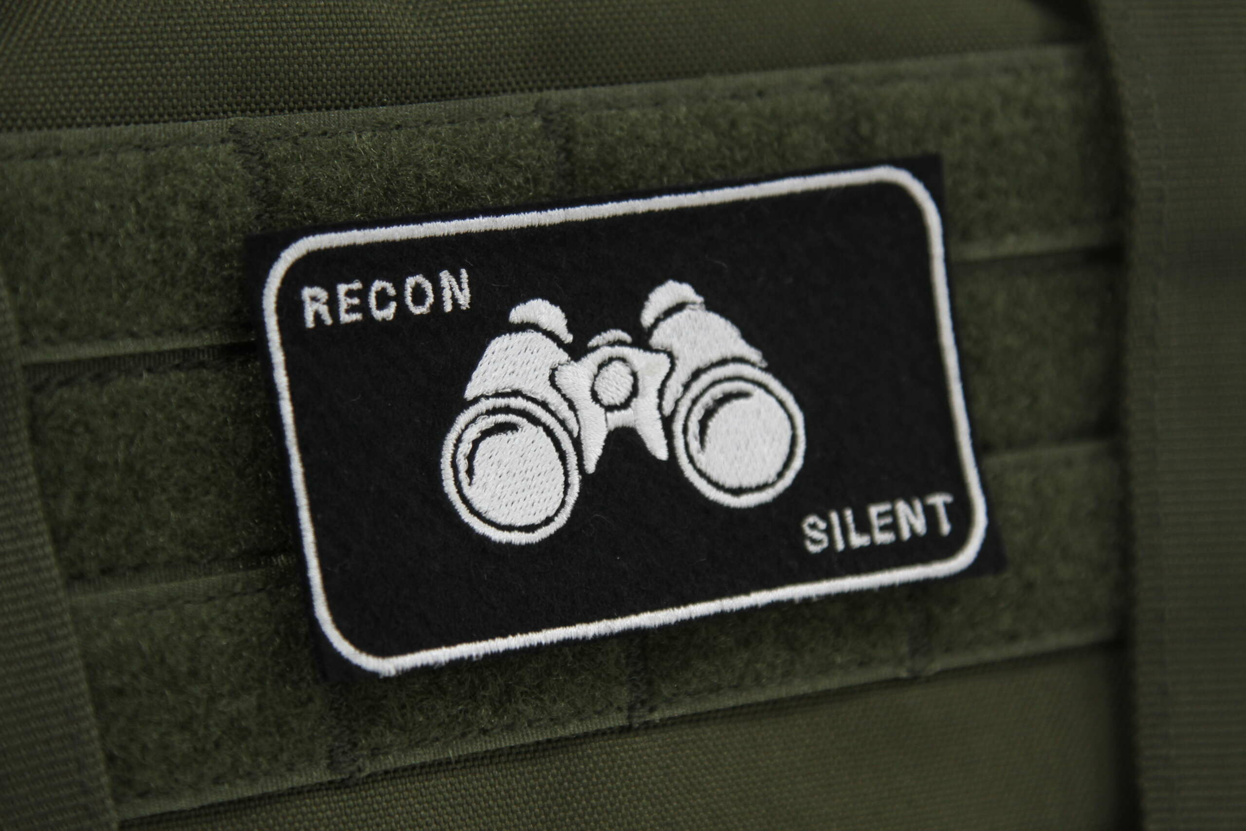 velcro airsoft patch - RECON SILENT