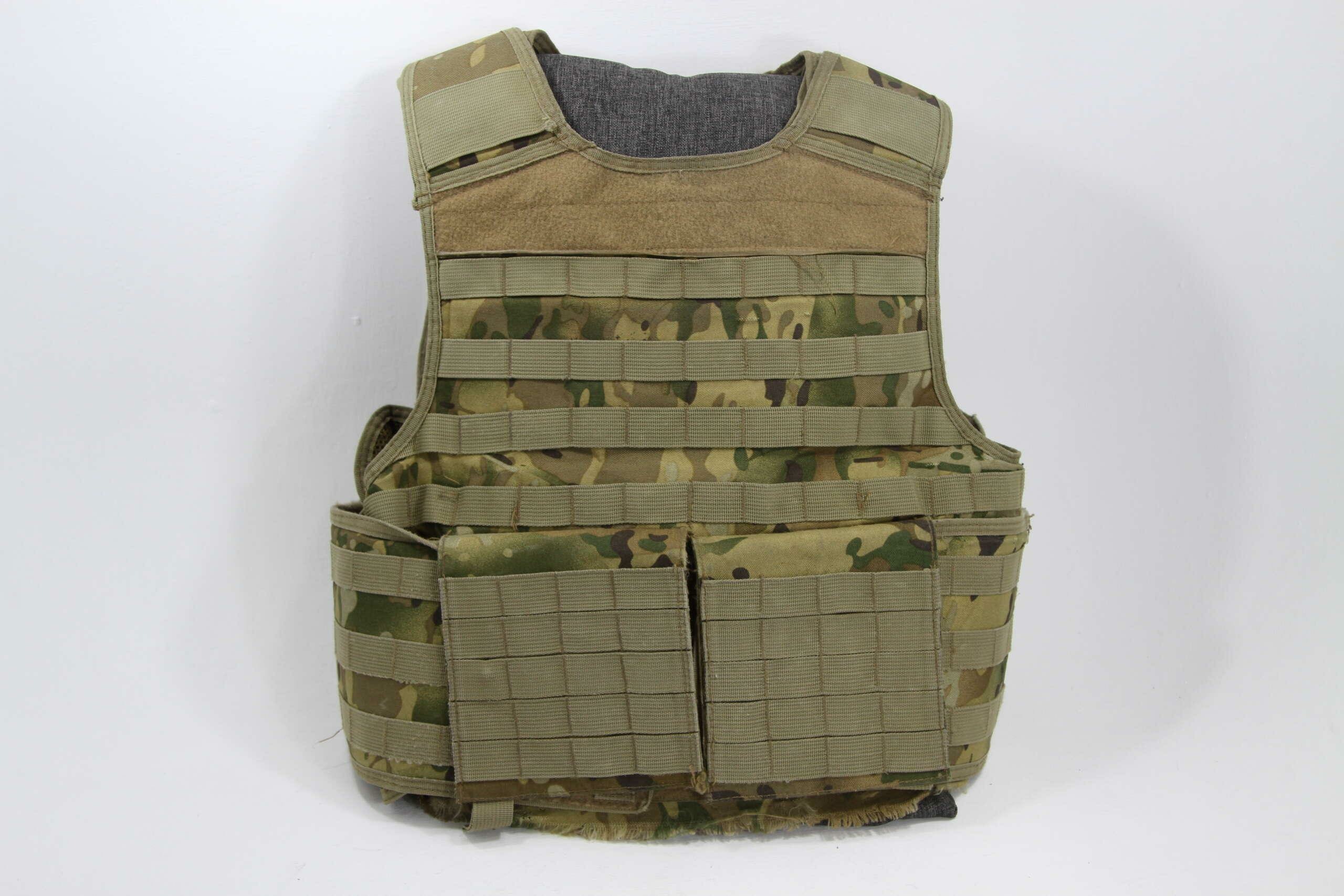 used - nuprol plate carrier camo