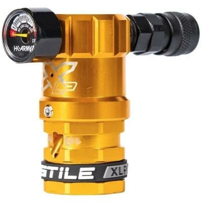 HK Army Hostile XLP Regulator - Side Port - Gold