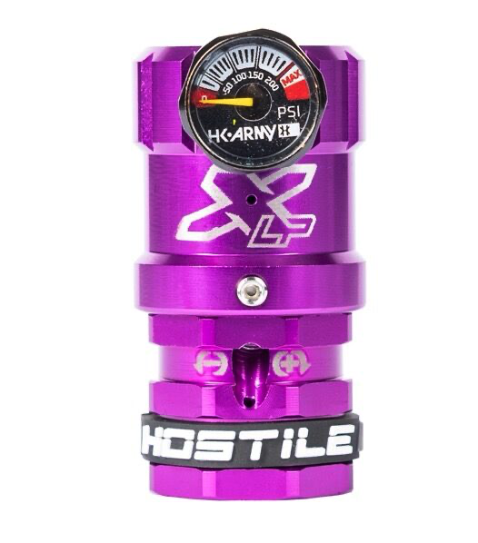 HK Army Hostile XLP Regulator - Side Port - Purple - Image 4