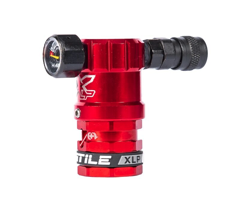 HK Army Hostile XLP Regulator - Side Port - Red