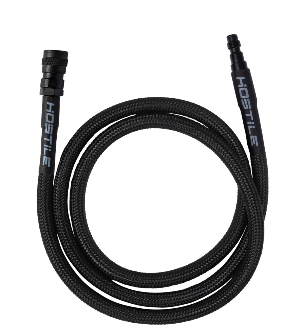 HK Army Hostile AWS Flex Remote Line 42" Hose - Black