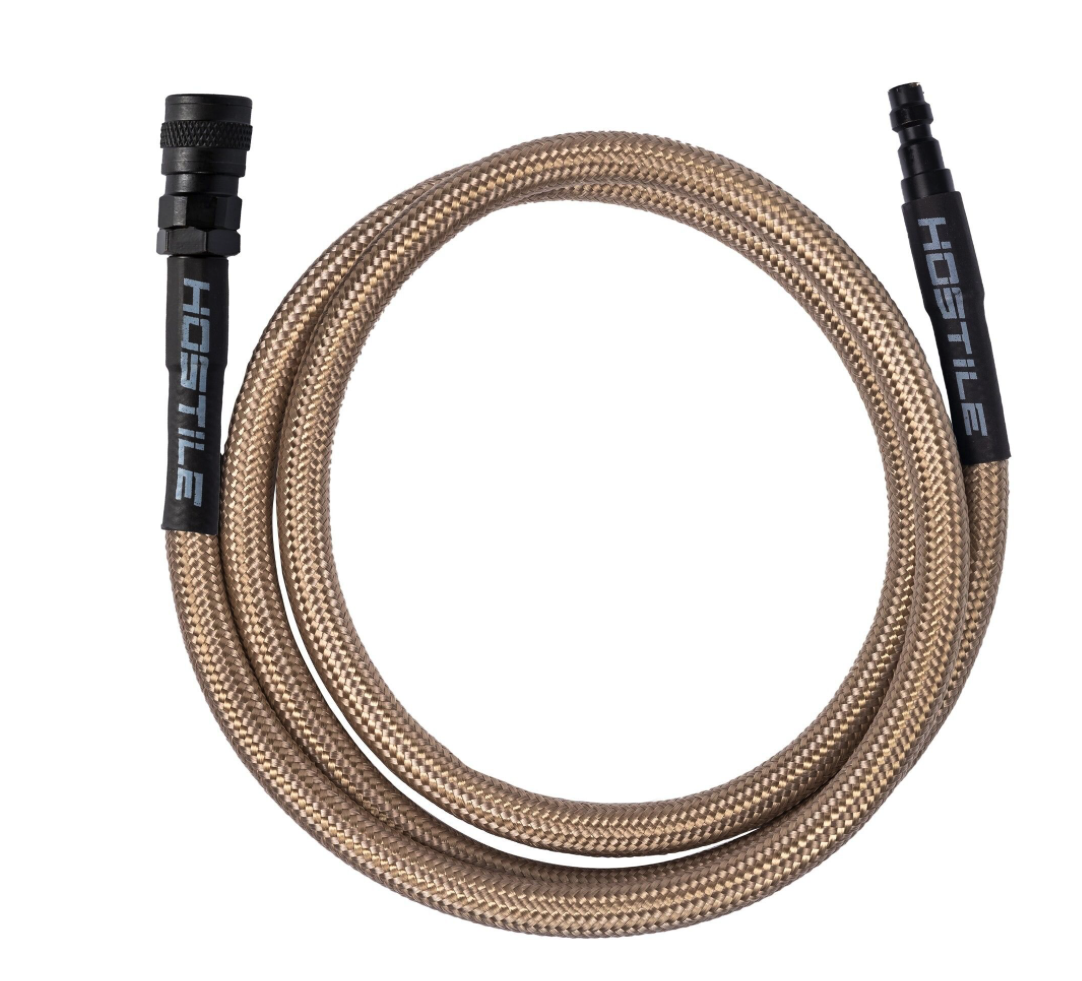 HK Army Hostile AWS Flex Remote Line 42" Hose - Gold