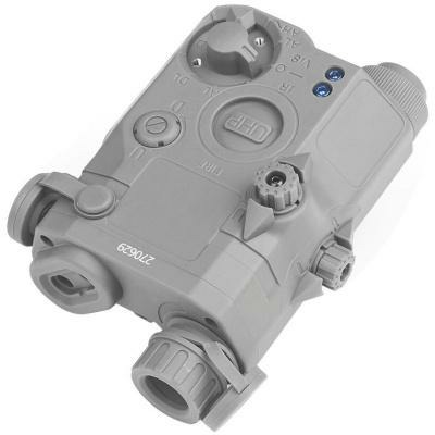Rebel LA-PEQ-15 (Red Laser / IR Laser / White Light / Strobe) - Grey