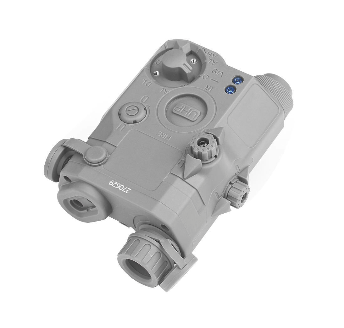 Rebel LA-PEQ-15 (Red Laser / IR Laser / White Light / Strobe) - Grey