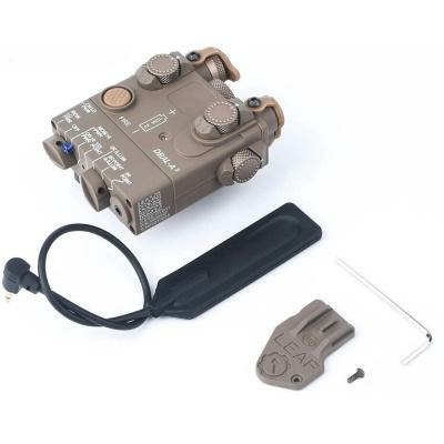 Rebel DBAL-A2 Dual Beam Aiming Laser (Red & IR) - Dark Earth