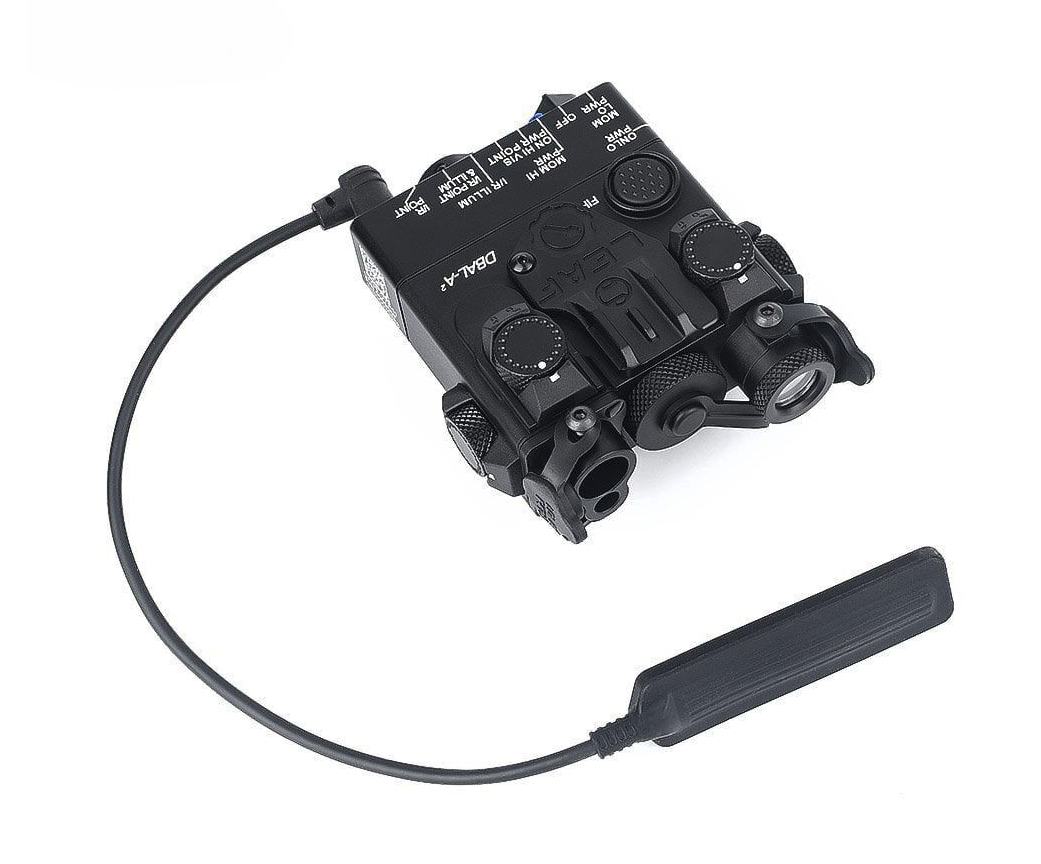 Rebel Aluminium DBAL-A2 Dual Beam Aiming Laser (Red & IR) - Black