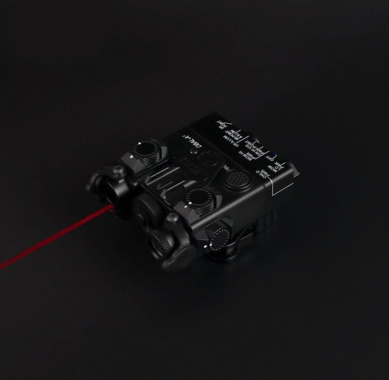 Rebel Aluminium DBAL-A2 Dual Beam Aiming Laser (Red & IR) - Black - Image 2