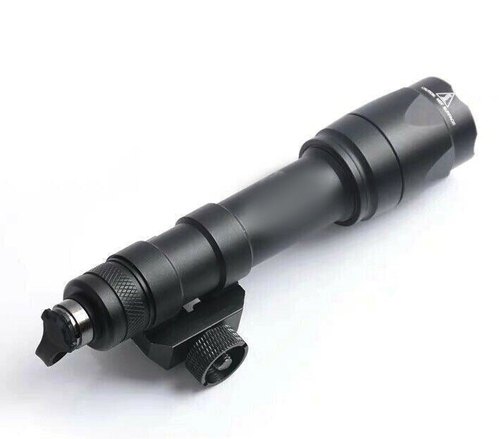 Rebel M600C 340 Lumen Tactical Flashlight + Dual Function Tape Switch - Black - Image 4