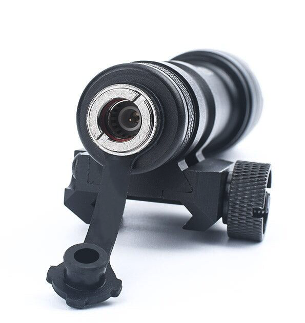 Rebel M600C 340 Lumen Tactical Flashlight + Dual Function Tape Switch - Black - Image 6