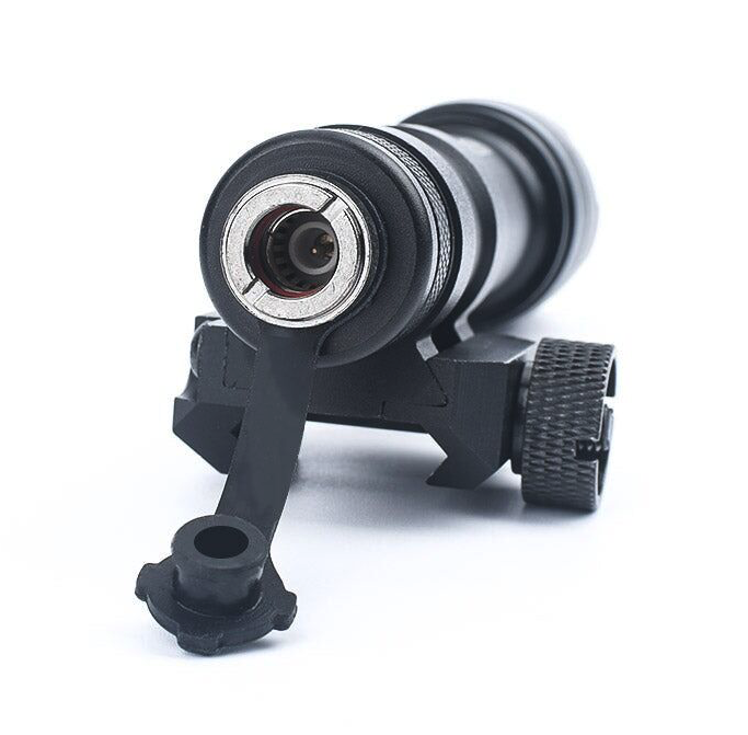 Rebel M600C 340 Lumen Tactical Flashlight + Dual Function Tape Switch - Black - Image 7