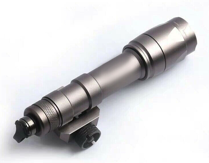 Rebel M600C 340 Lumen Tactical Flashlight + Dual Function Tape Switch - Dark Earth - Image 2