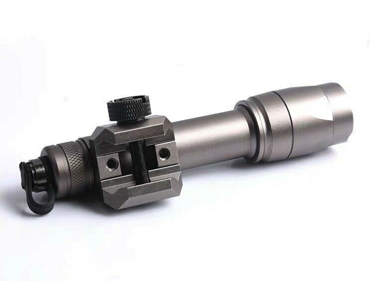 Rebel M600C 340 Lumen Tactical Flashlight + Dual Function Tape Switch - Dark Earth - Image 3