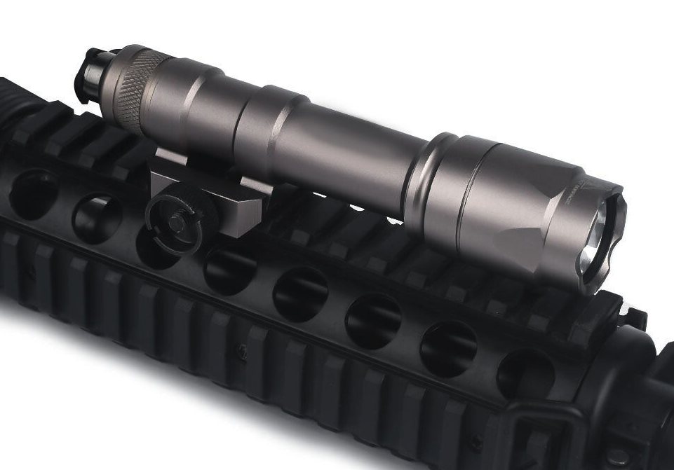 Rebel M600C 340 Lumen Tactical Flashlight + Dual Function Tape Switch - Dark Earth - Image 5