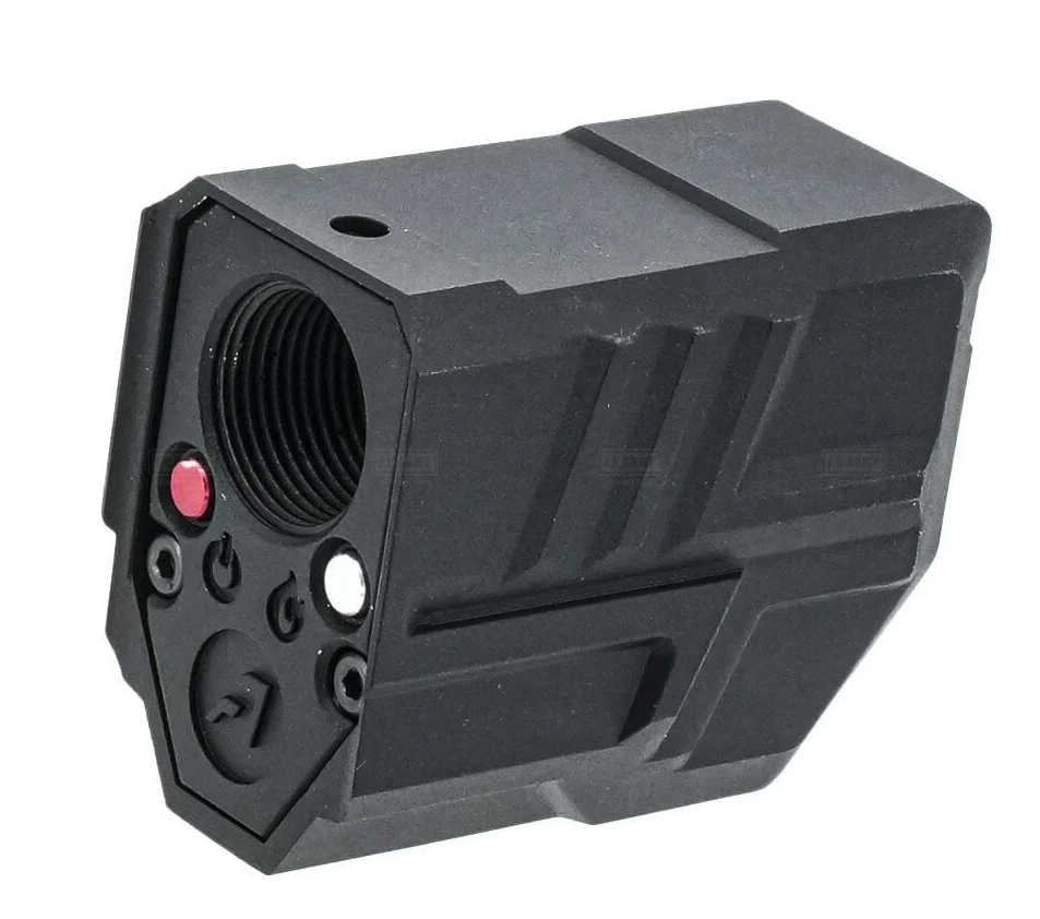 AceTech Quadra S Bifrost Red/Green Pistol Tracer Unit - Black - Image 3