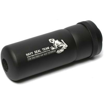 NAVY SEAL 'BONE FROG' SUPPRESSOR (BLACK) 14MM CCW