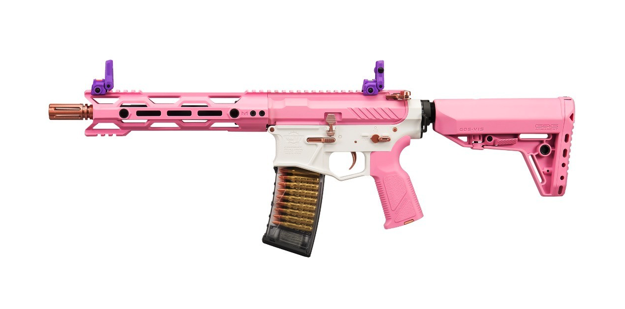 CM16 STEALTH 556 (TAFFY PINK) COMBAT MACHINE AEG
