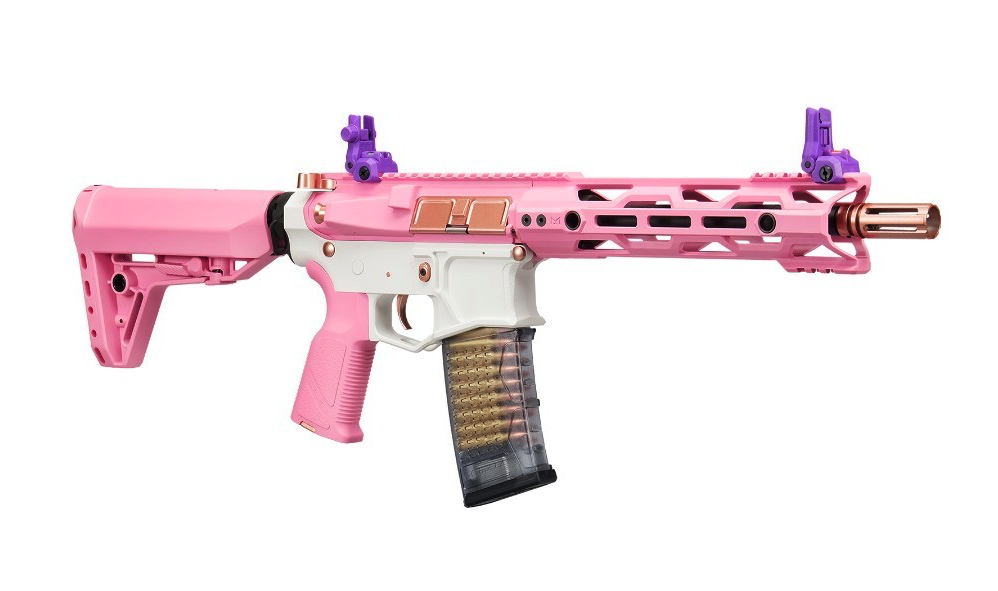 CM16 STEALTH 556 (TAFFY PINK) COMBAT MACHINE AEG - Image 3