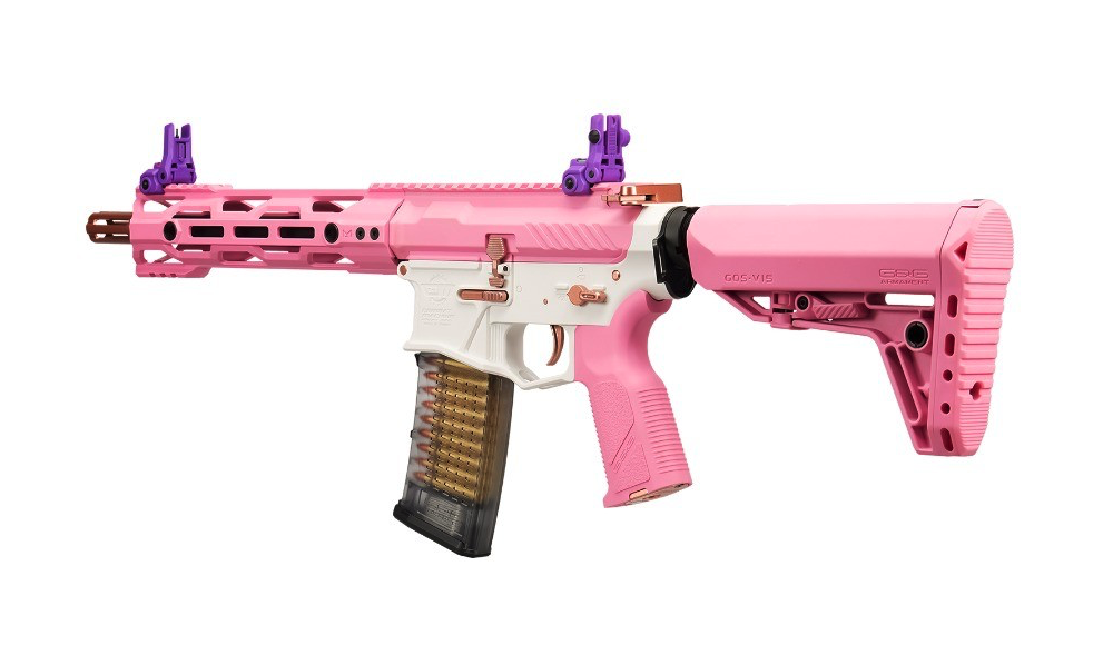 CM16 STEALTH 556 (TAFFY PINK) COMBAT MACHINE AEG - Image 6