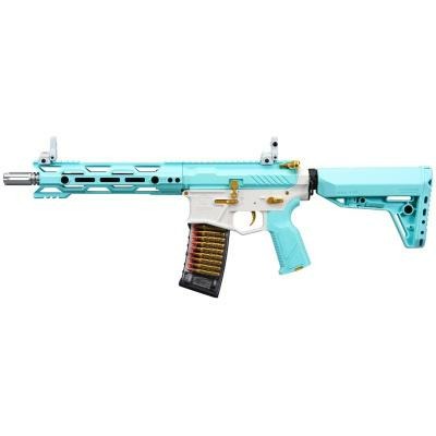 CM16 STEALTH 556 (MACARON BLUE) COMBAT MACHINE AEG