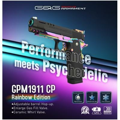 GPM1911 CP (RAINBOW EDITION) GBB PISTOL