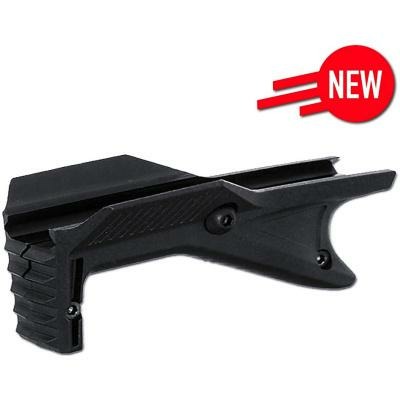 Angled Anchor foregrip for 20mm RIS rails, designed to support clamp grip control with a solid polymer build. Product Features: Angled foregrip design 20mm RIS rail mounting interface Solid polymer construction Forward finger stop Rear hand support surface Low-profile clamp-style form The Anchor Foregrip is designed to support modern clamp grip techniques on 20mm RIS rail systems, offering enhanced control without the bulk of a vertical foregrip. Its angled profile promotes natural hand placement while encouraging forward pressure and consistent weapon handling. Constructed from durable polymer, the Anchor Foregrip provides a solid and comfortable grip surface while keeping overall weight low. The forward finger stop offers a positive index point to prevent over-extension, while the rear grip surface supports the hand during movement and rapid transitions. Mounting directly to standard 20mm RIS rails, the Anchor Foregrip sits close to the handguard for a clean, streamlined setup. A practical control accessory for users who want improved handling and stability while maintaining a low-profile front end. Range Overview: NUPROL delivers a comprehensive range of quality airsoft equipment, sourced and developed to enhance every player’s experience on the field. From reliable accessories to essential game-day kit, our products are built to combine performance, value, and durability - ensuring players can focus on having fun and getting the most from their skirmishes. Wide selection of airsoft essentials for every style of play Products sourced and tested to meet demanding skirmish conditions Designed for performance, reliability, and long-lasting use Affordable solutions without compromising on quality Suitable for both new players and seasoned airsoft veterans