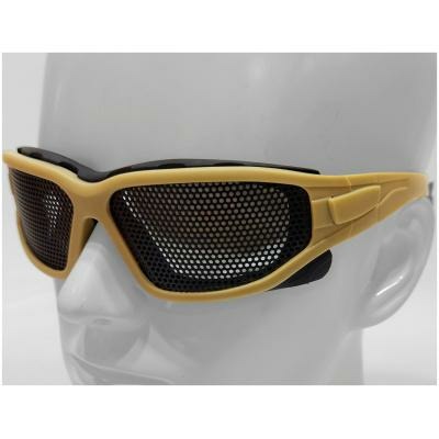 DEFENCE PRO'S MESH EYE PROTECTION TAN