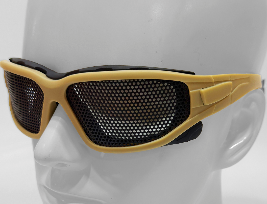 DEFENCE PRO'S MESH EYE PROTECTION TAN