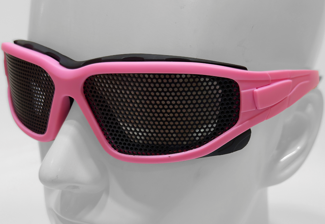 DEFENCE PRO'S MESH EYE PROTECTION PINK