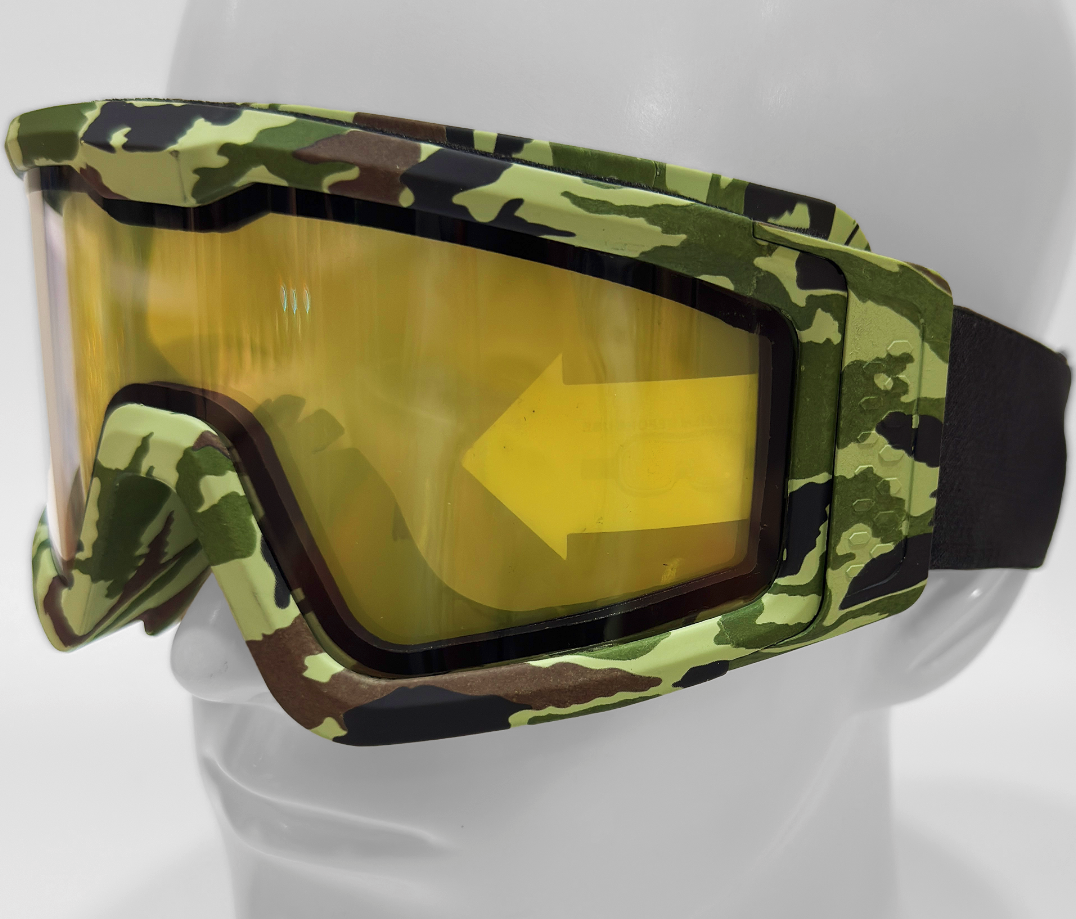 BATTLE VISOR THERMAL DUAL LENS CAMO PROTECTIVE EYEWEAR