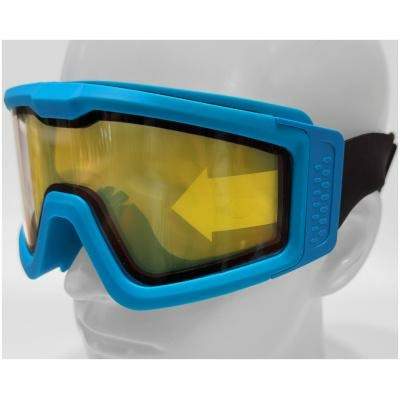 BATTLE VISOR THERMAL DUAL LENS BLUE PROTECTIVE EYEWEAR