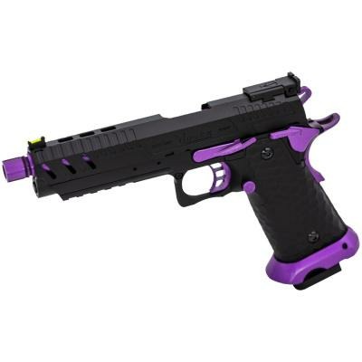HI-CAPA CS VENGEANCE 5.1 GBB PISTOL (BLACK) (PURPLE MATCH)