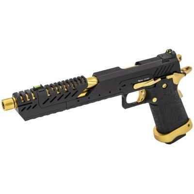 HI-CAPA 7.0 TITAN GBB PISTOL (BLACK) (GOLD MATCH)