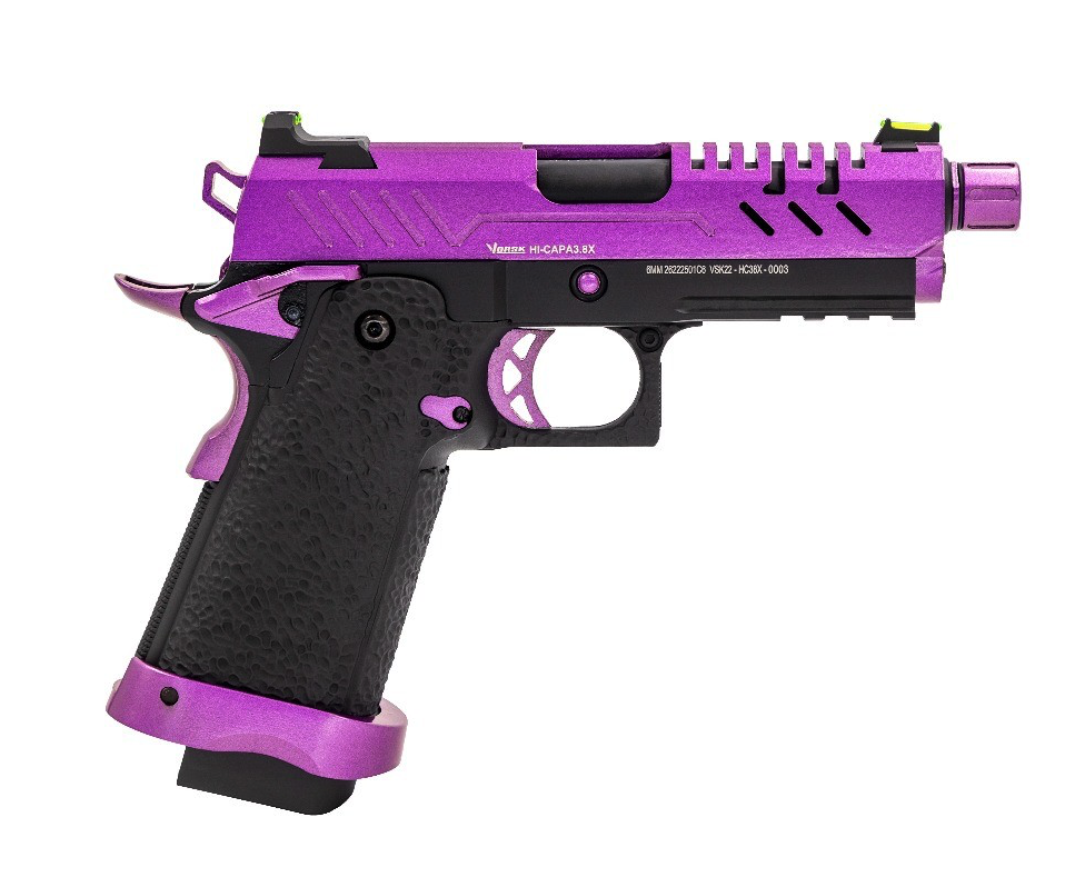 HI-CAPA 3.8 PRO GBB PISTOL (PURPLE|BLACK) - Image 3