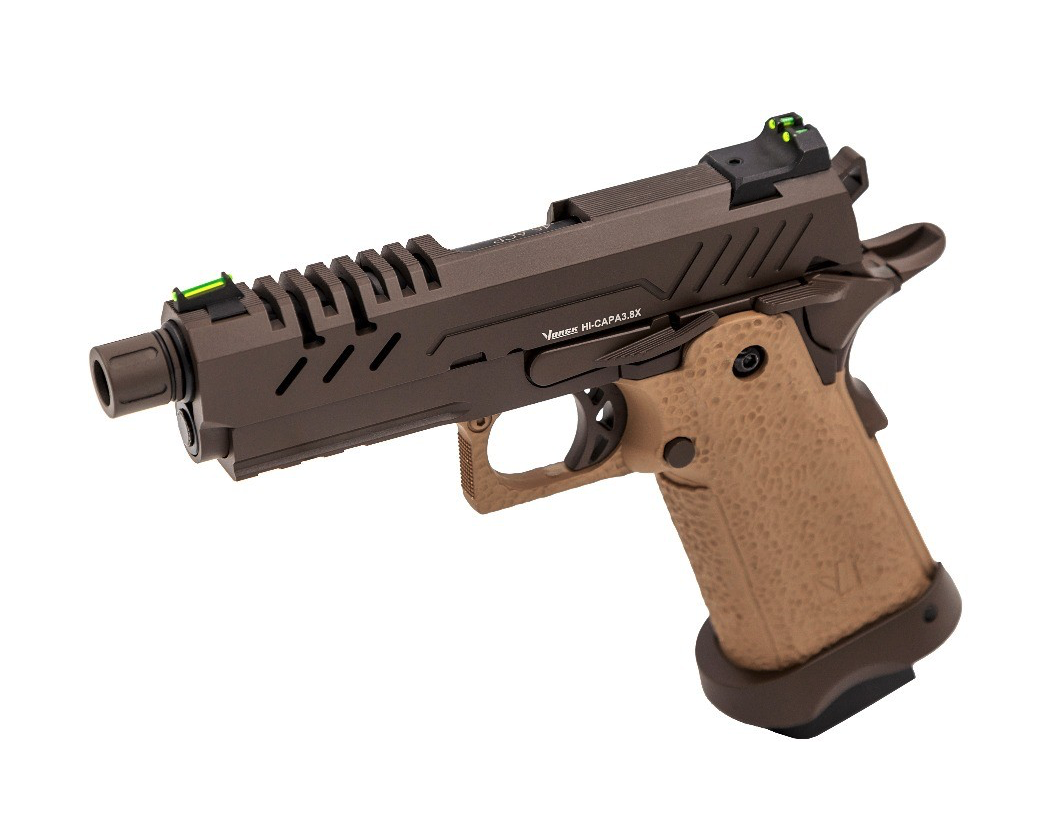 HI-CAPA 3.8 PRO GBB PISTOL (BRONZE|TAN)