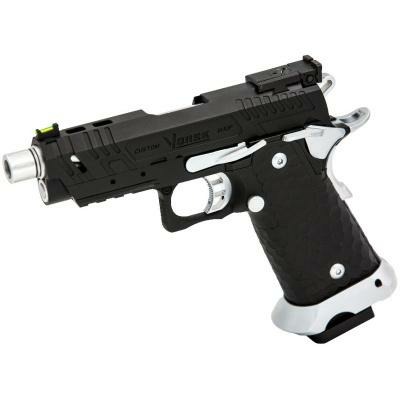 HI-CAPA CS VENGEANCE 3.8 COMPACT GBB PISTOL (BLACK) (SILVER MATCH)