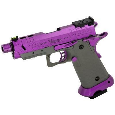 HI-CAPA CS VENGEANCE 3.8 COMPACT GBB PISTOL (PURPLE|GREY)