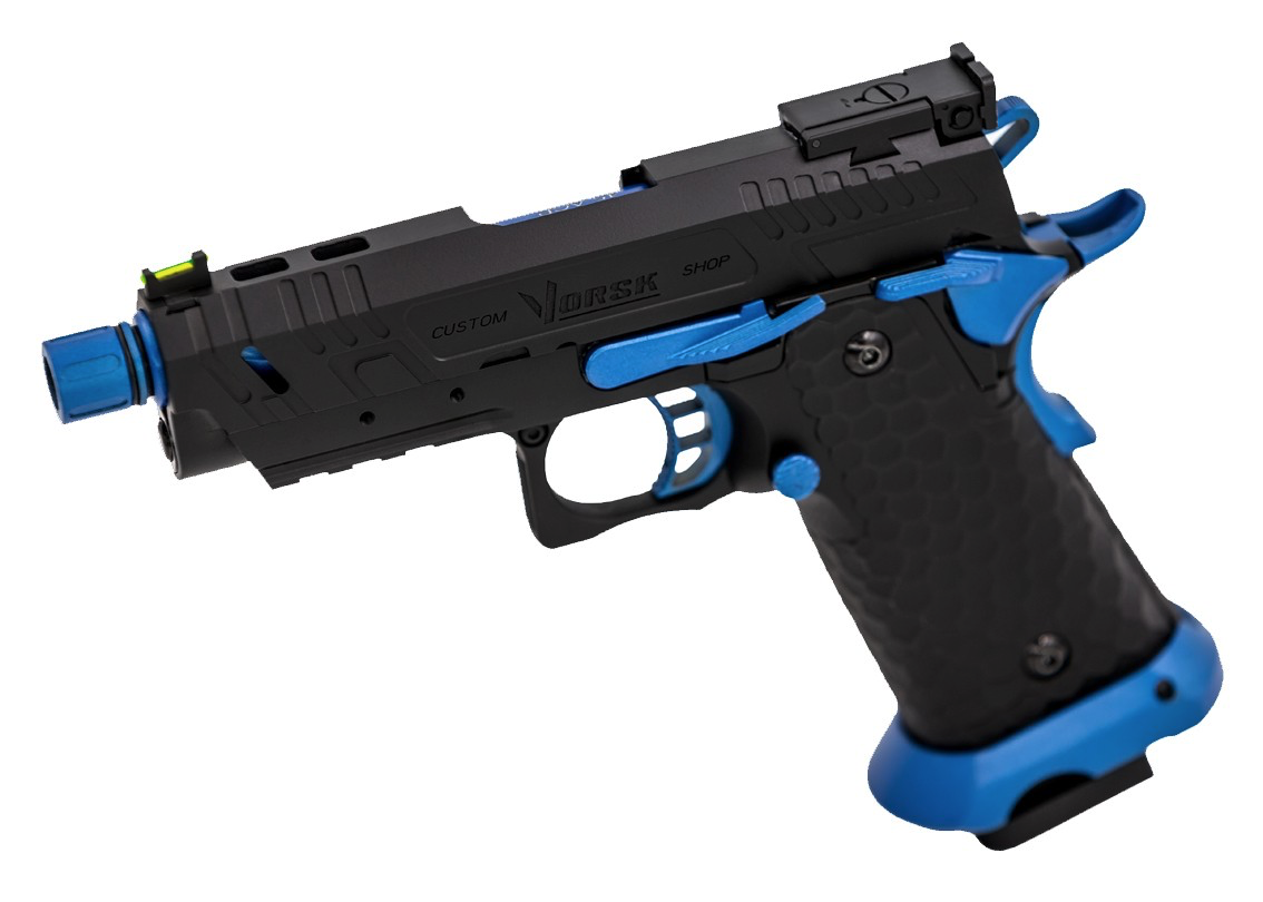 HI-CAPA CS VENGEANCE 3.8 COMPACT GBB PISTOL (BLACK) (BLUE MATCH)