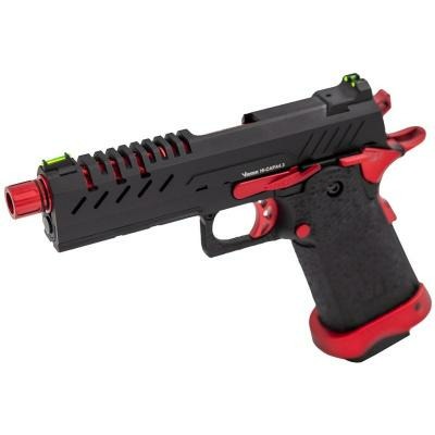 HI-CAPA 4.3 GBB PISTOL (BLACK) (RED MATCH)