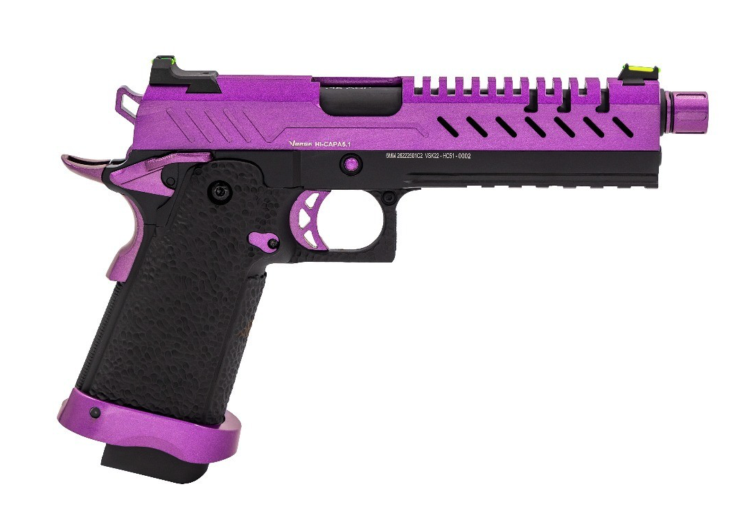 HI-CAPA 5.1 GBB PISTOL (PURPLE|BLACK) - Image 4