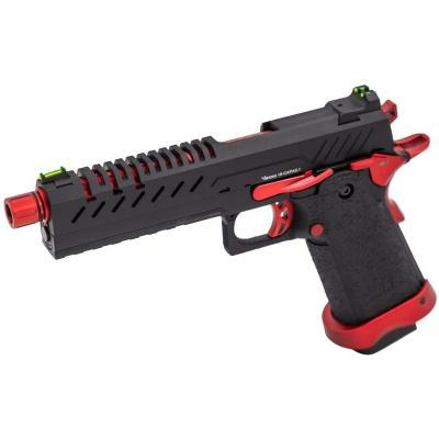 HI-CAPA 5.1 GBB PISTOL (BLACK) (RED MATCH)