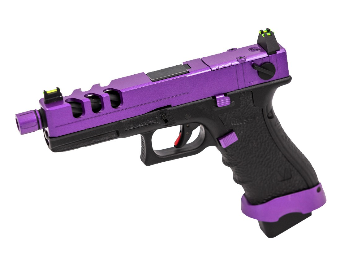 EU8-V GBB PISTOL (PURPLE|BLACK)