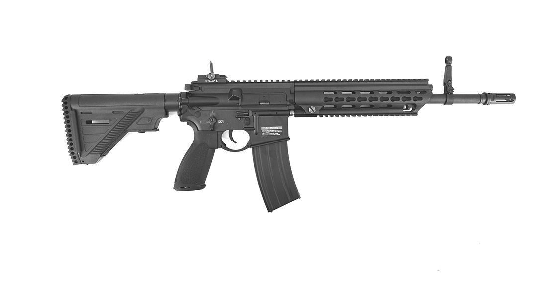 E&C EC416 A7 G95 TFB Laser Markings QD v2.0, Black Airsoft Gun AEG. - Image 2