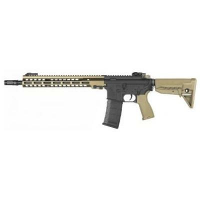E&C MK14 13.5 inch AEG Airsoft gun CNC markings, QD v2.0 DE.