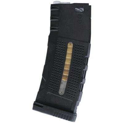 M4 MAGAZINE W-MAG WINDOW V2 AEG (MID-CAP|150R) (BLACK)