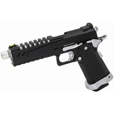 HI-CAPA 5.1S GBB PISTOL (BLACK) (SILVER MATCH)