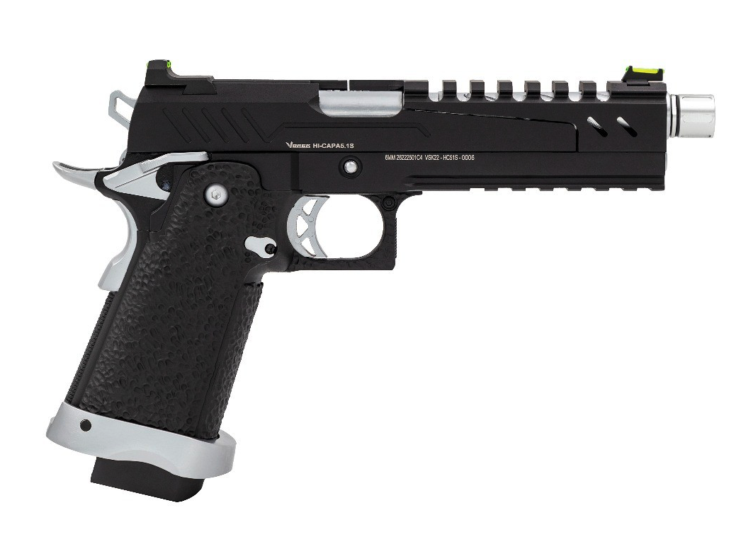 HI-CAPA 5.1S GBB PISTOL (BLACK) (SILVER MATCH) - Image 4